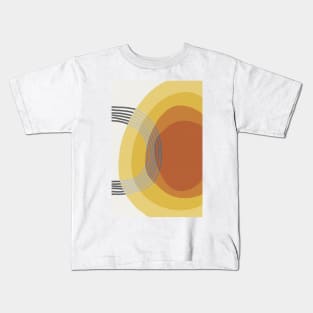 Modern Minimalist Abstract Kids T-Shirt